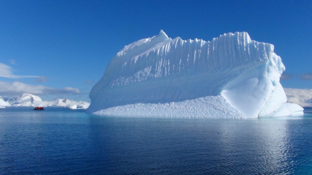 Zodiac and iceberg