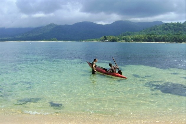 Get on board for tropical adventures in Sierra Leone West Africa. c Meghan L Muldoon.