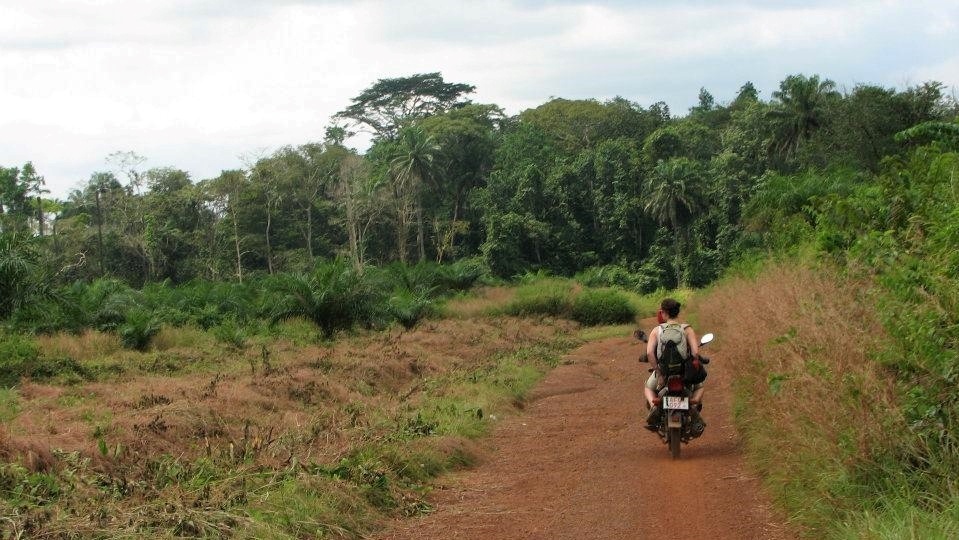 Motorcycle taxi is the best way to get around Freetown and throughout Sierra Leone
