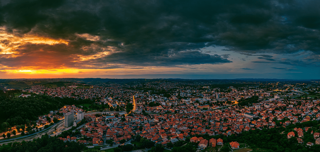 Panorama Valjevo 1024