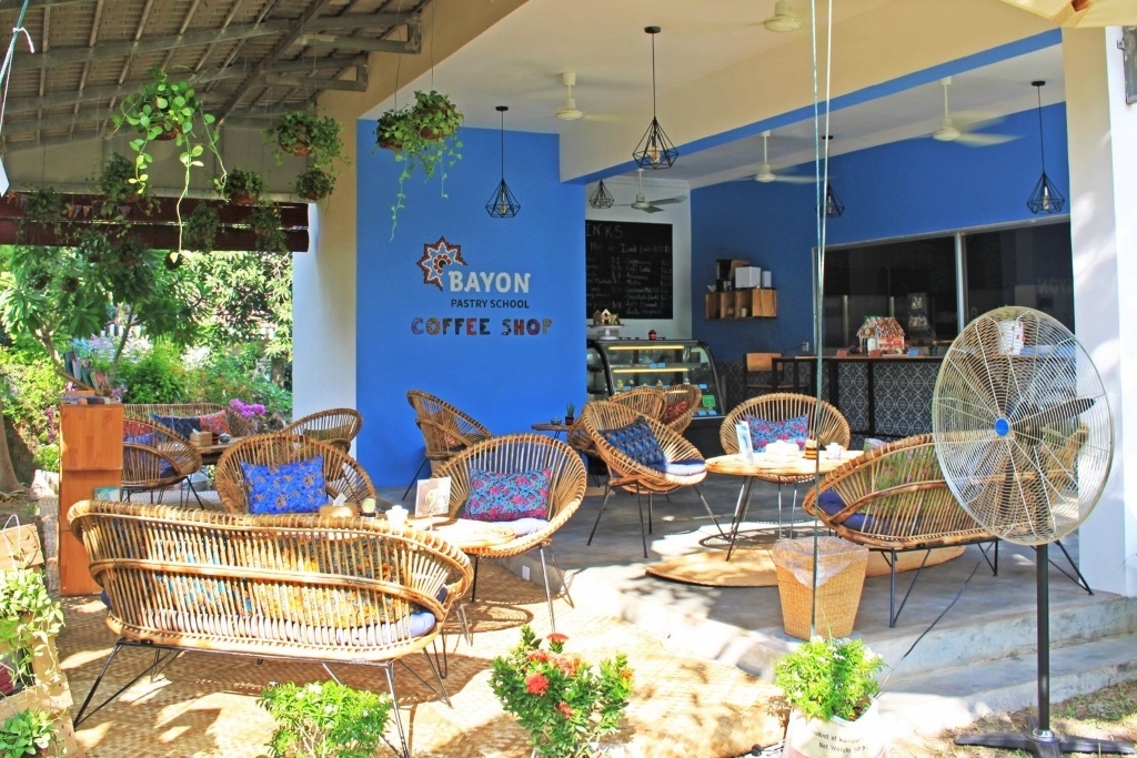Bayon Pastry School Coffee Shop Siem Reap Cambodia