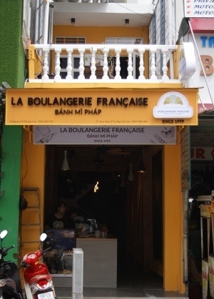 Blink and you might miss La Boulangerie Française in Huế, Vietnam