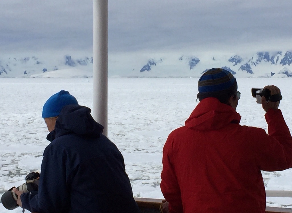 guests aboard ship