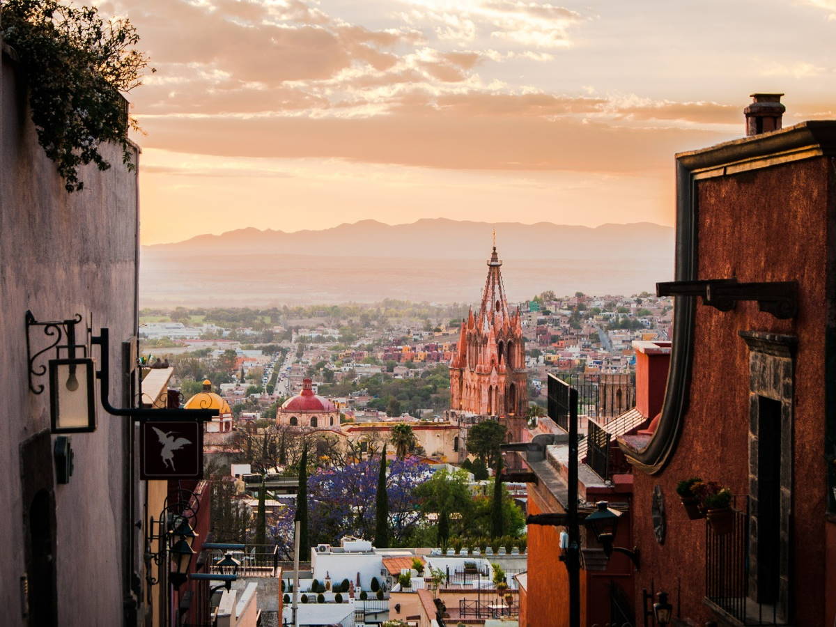 Overlooking San Miguel de Allende. By Steven Buchanan CC0 via Pixabay 1200