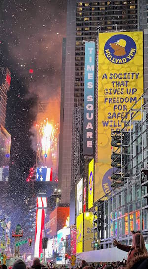 Postcard from New York: The warm, friendly, iconic NYC is open for business 4 Times Square, New York, New Year 2026