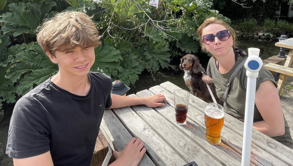 How our rescue dog became our travel influencer 6 A welcome for dogs is essential. How our rescue dog became our travel influencer